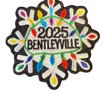 2025 Bentleyville Embroidered Patch