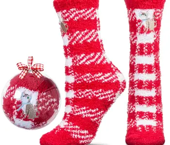 Mistletoe Cozy Socks