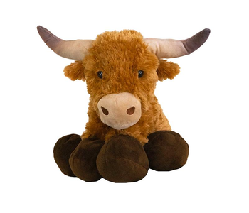 11" Poseable Highland Cow w/Bandana