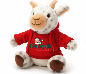 Goat w/Flannel Hoodie