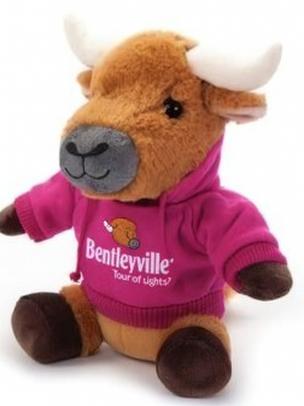 Longhorn w/Flannel Hoodie