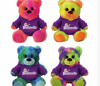 Bear Tie Dye w/Hoodie