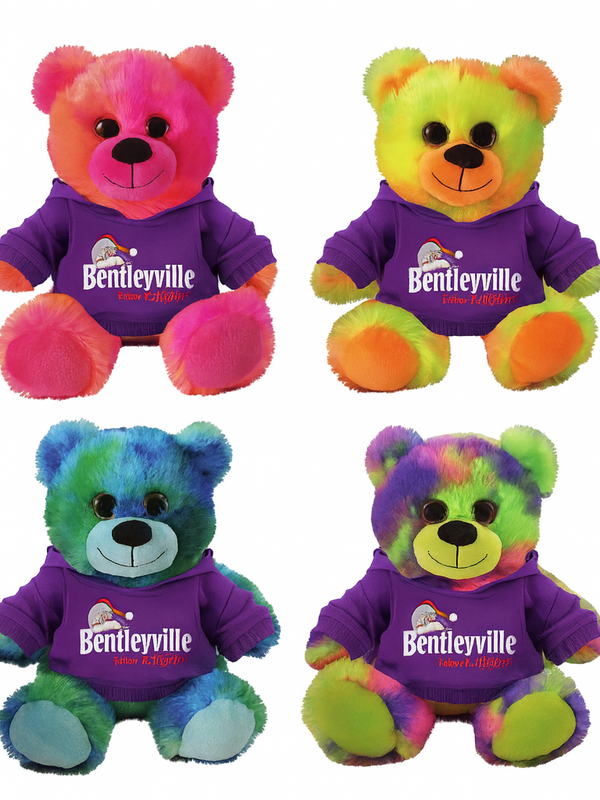 Bear Tie Dye w/Hoodie