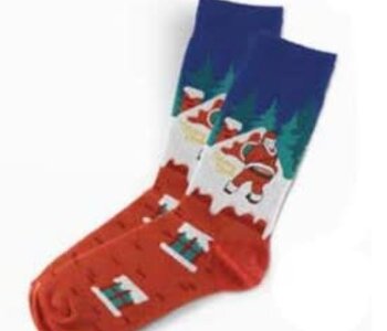 SANTA MERRY CHRISTMAS SOCK