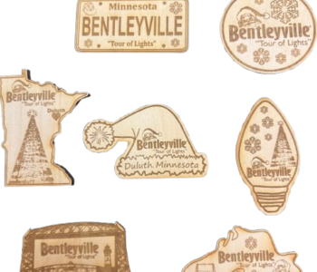 CASTLE DANGER WOODWORKS MAGNET