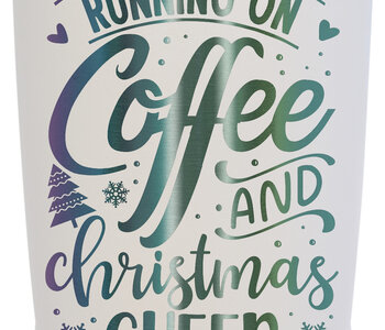 RUNNING ON COFFEE TUMBLER
