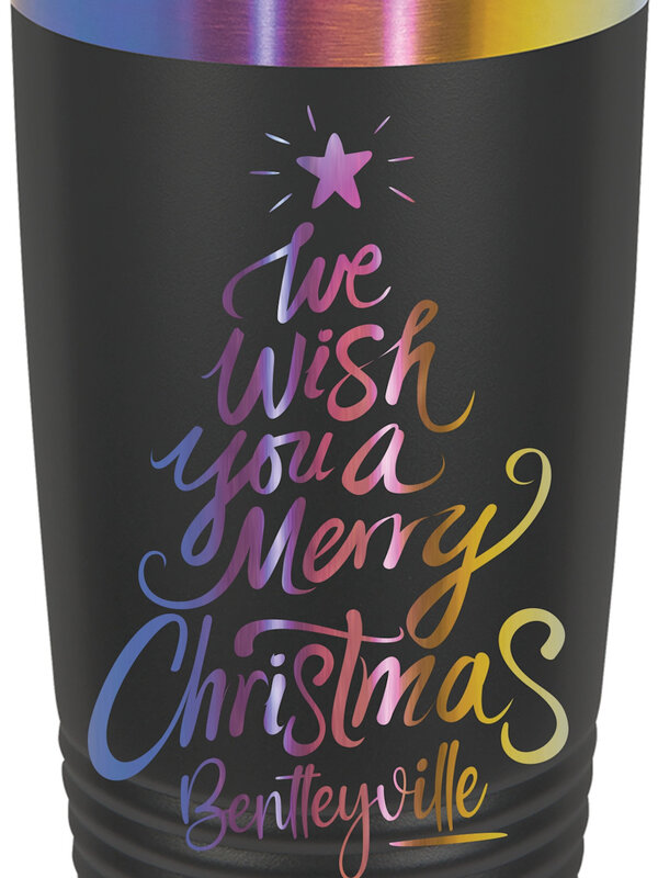 MERRY CHRISTMAS TUMBLER