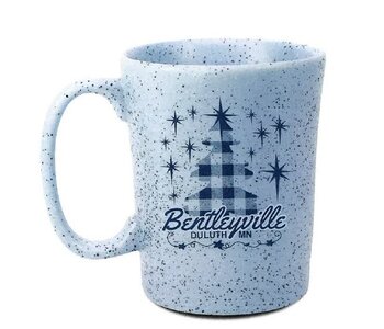 SPECKLED PLAID TREE MUG