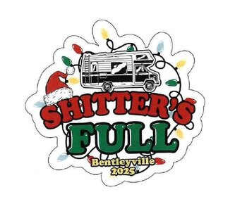 Shitter's Full Sticker