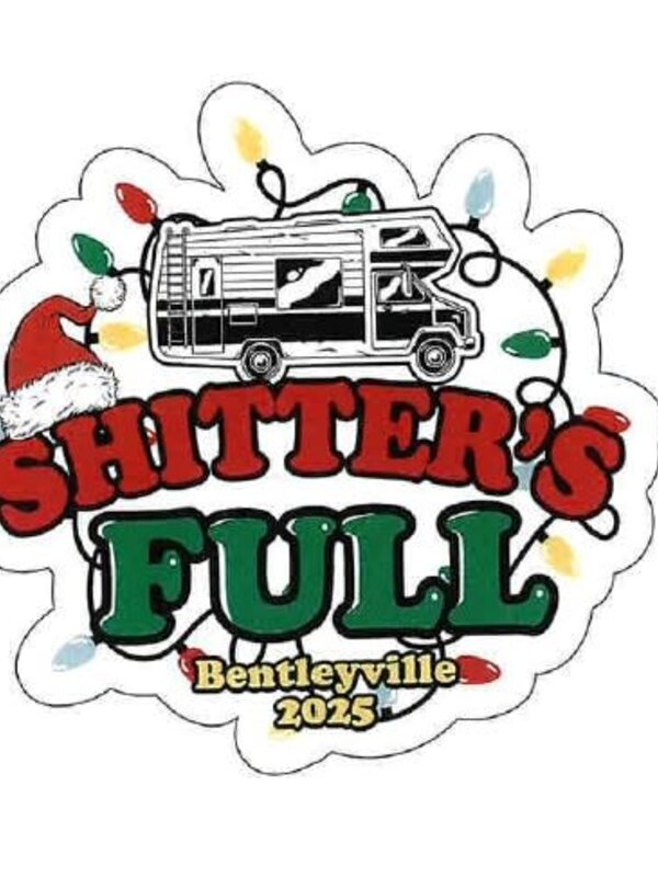 Shitter's Full Sticker