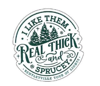 Real Thick Sticker