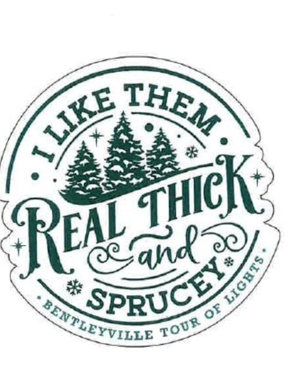 Real Thick Sticker