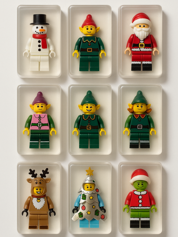 Christmas Mini Figure Soaps