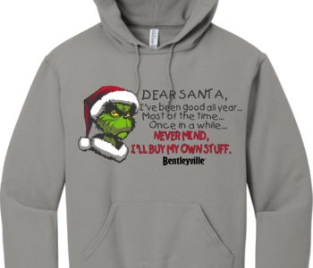 GRINCH DEAR SANTA HOODIE