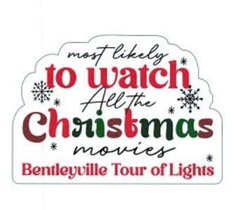 Christmas Movies Sticker
