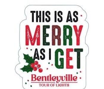 Merry as I get Sticker