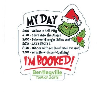 I'm Booked Sticker