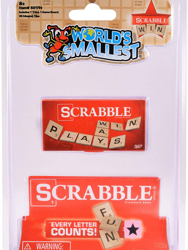 World's Smallest Games Scrabble