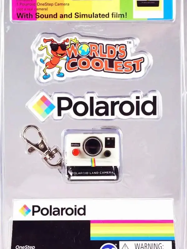 World's Coolest Polaroid Camera Keychain