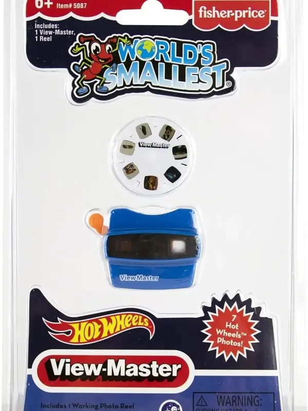 World's Smallest Viewmaster Hot Wheels