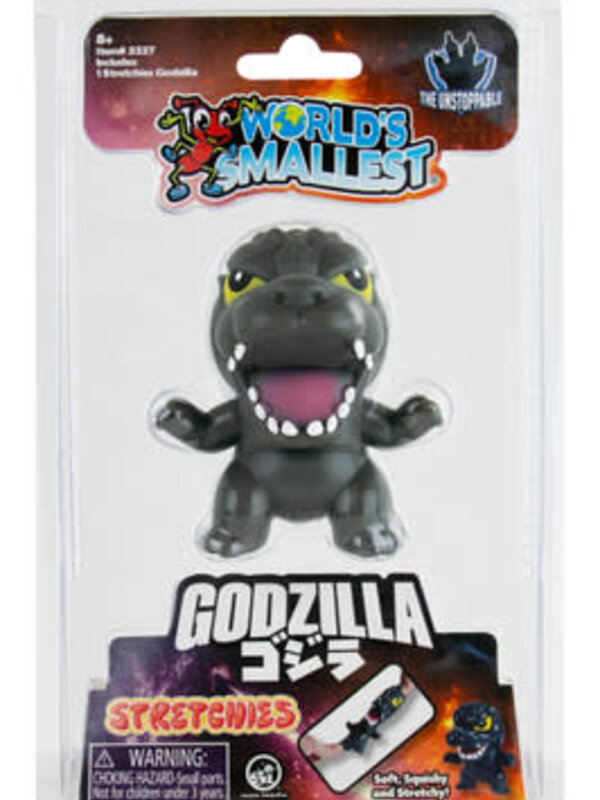 World's Smallest Godzilla Stretchies