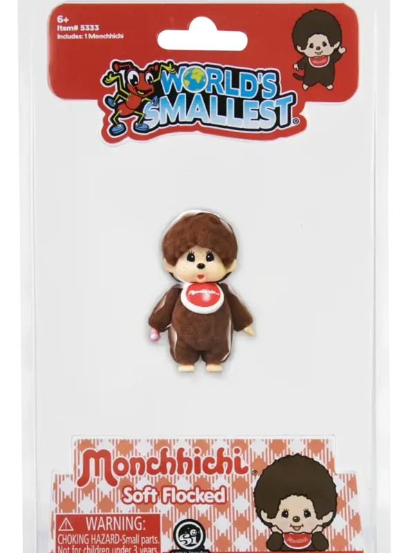 World's Smallest Monchhichi Clam Shell
