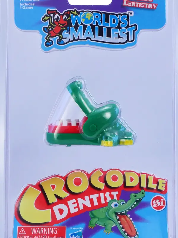 World's Smallest Crocodile Dentist