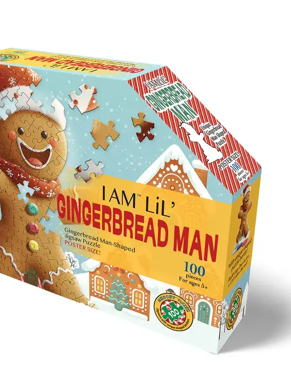 I AM LiL' GINGERBREAD MAN 100 piece Puzzle