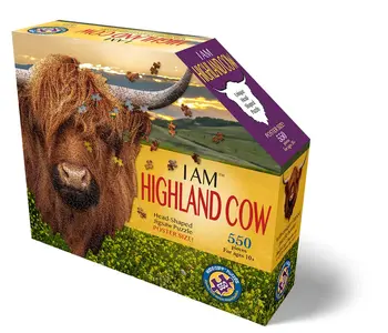 I AM HIGHLAND COW 550 Piece Puzzle