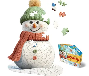 I AM LiL' SNOWMAN 100 Piece Puzzle