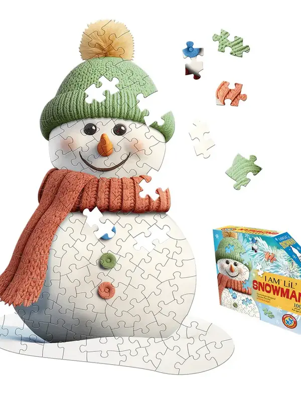 I AM LiL' SNOWMAN 100 Piece Puzzle
