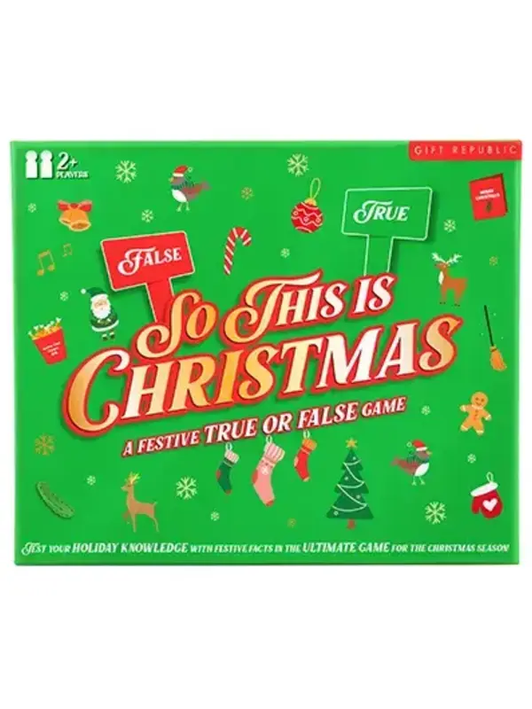 So This Is Christmas – A Festive True or False Game