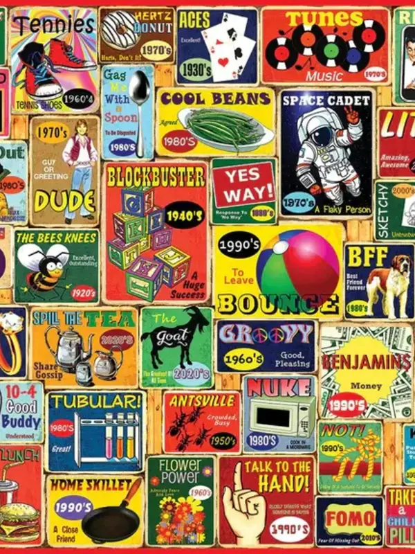 Slang We Used - 1000 Piece Jigsaw Puzzle