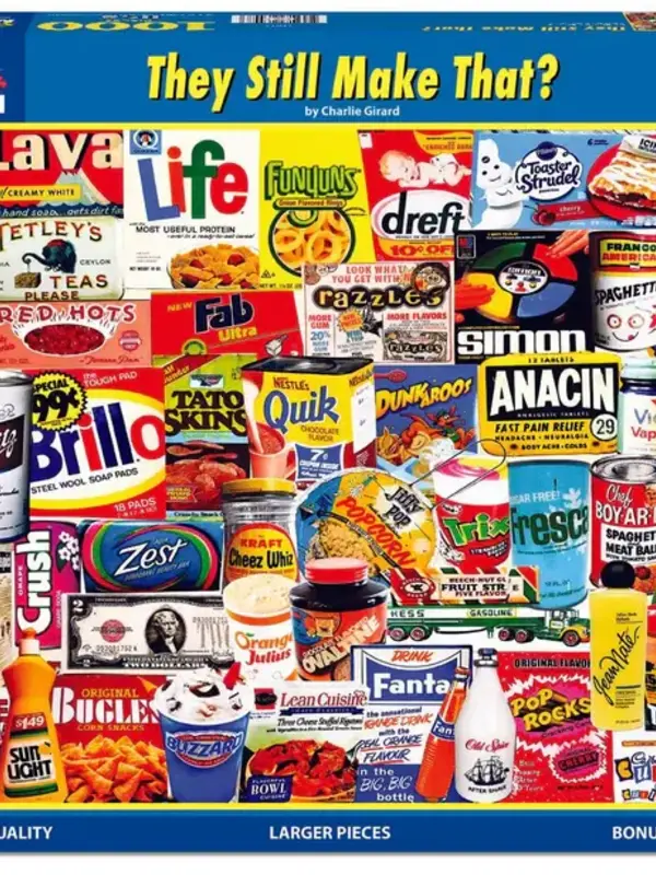 They Still Make That? - 1000 Piece Jigsaw Puzzle