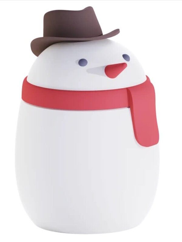 Snowman Bestie Foodie
