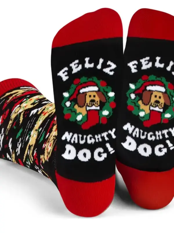 Feliz Naughty Dog Socks