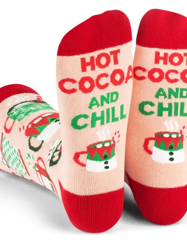 Hot Cocoa and Chill Socks