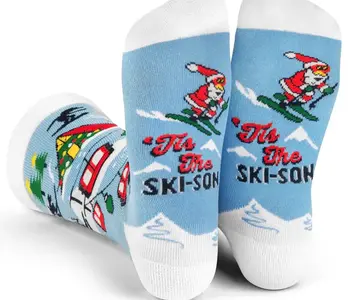 Tis The Ski-son Socks