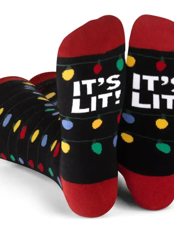 It's Lit Knee High Socks