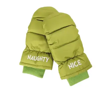 GRINCH PUFFER MITTENS