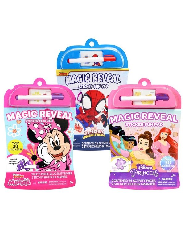 Disney Magic Reveal Sticker Fun Pad