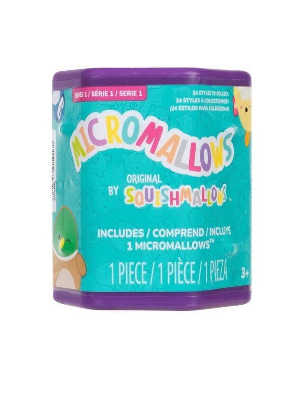 Original Squishmallows Micromallows Mystery Plush Capsule