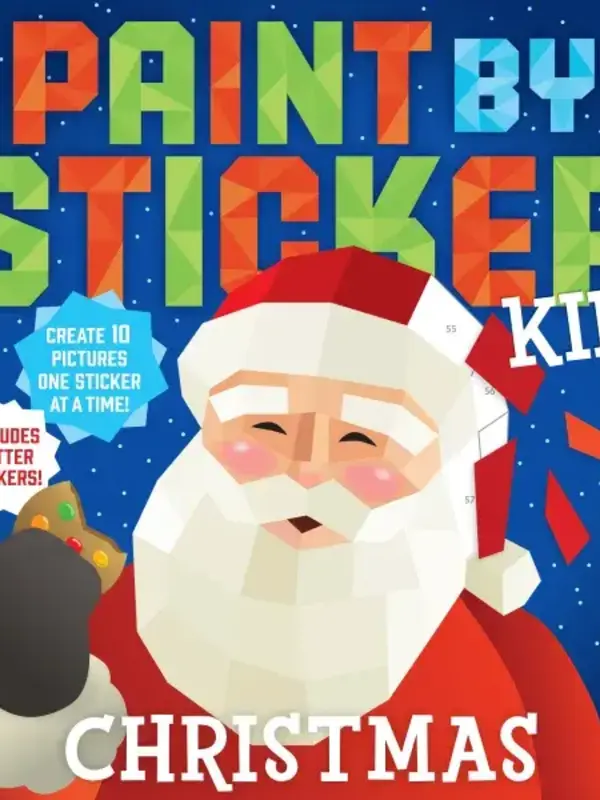 Paint by Sticker Kids: Christmas