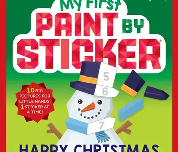 My First Paint by Sticker: Happy Christmas