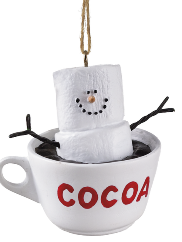 S'MORE CUP OF COCOA ORNAMENT
