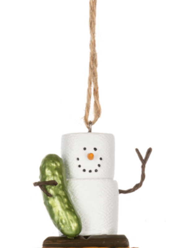 S'MORE XMAS PICKLE ORNAMENT