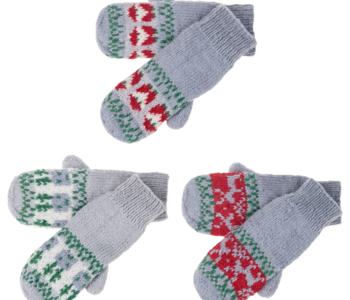 Knit Holiday Icon Mitten Pairs