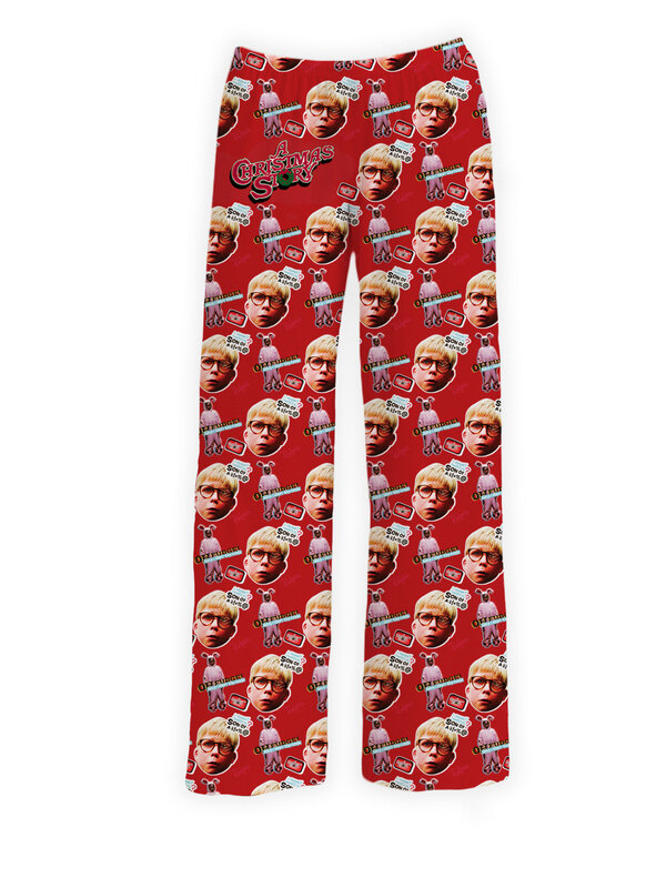 Red Ralphie Xmas Story Lounge Pants