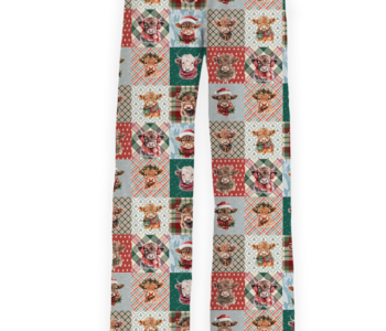 Christmas Highland Cows Lounge Pants