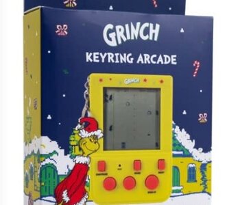 The Grinch Keyring Arcade Game